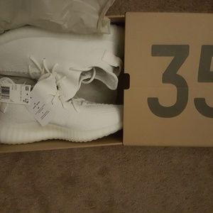 Yeezy Boost v2 triple white men's size 9.5